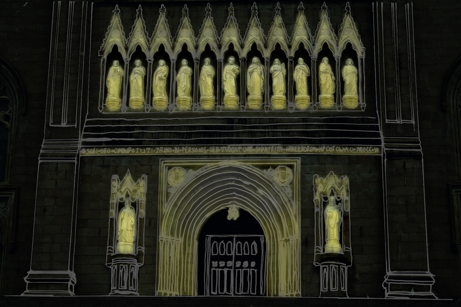 lighting concept drawing